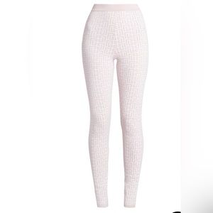 Balmain
Glitter Monogram Leggings pink size euro 40. ) us 10